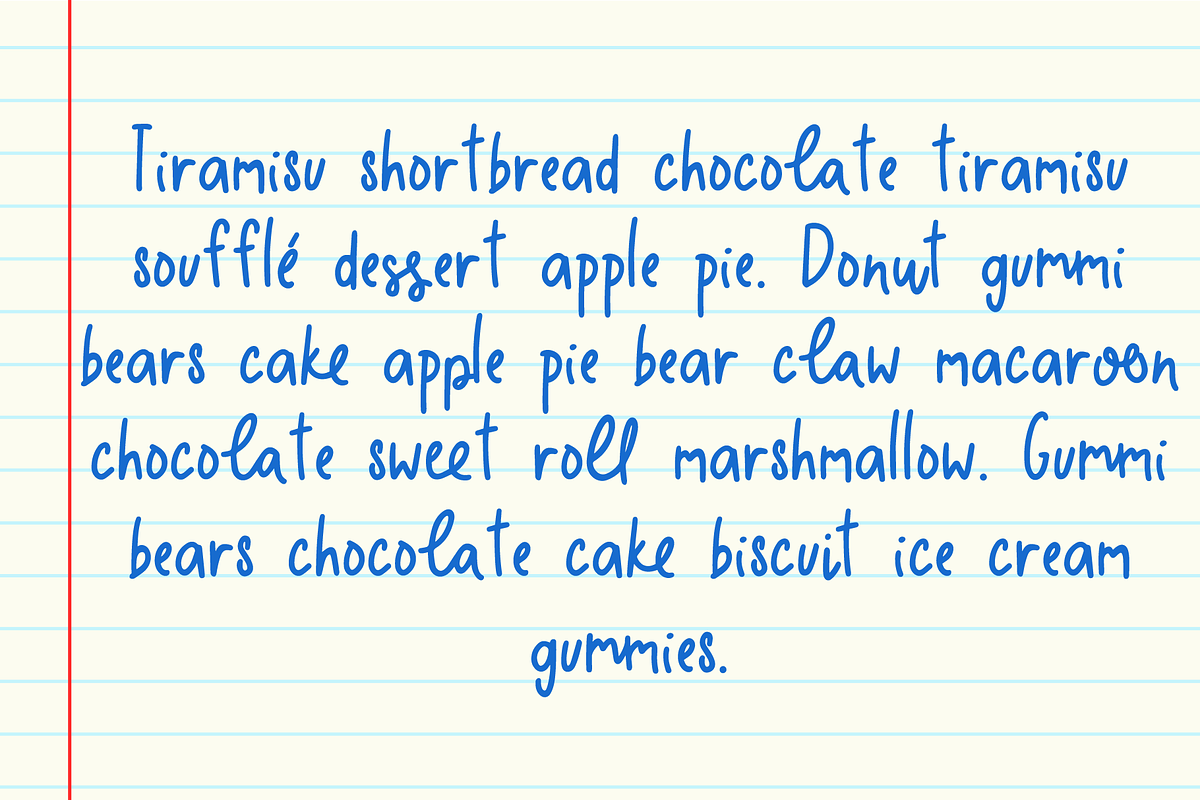 Paper Airplanes Handwritten Font, a Handwritten Font by Kellie Jayne Studio (Photo 9 of 9)
