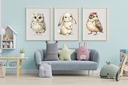 Woodland Baby Animals Illustrations, an Animal Illustration by youtoview (Thumbnail 2 of 15)