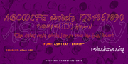Ashtray™, a Font by MINDCANDY (Thumbnail 1 of 2)