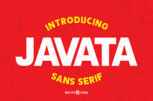 Javata Sans Serif Font