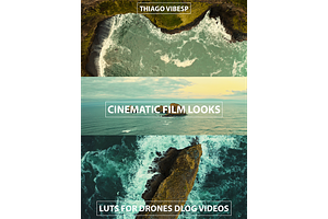 Cinematic Look Tones Drone LUTs