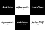 Justify Brush Script Font, a Script Font by Creativeqube Design (Thumbnail 3 of 5)