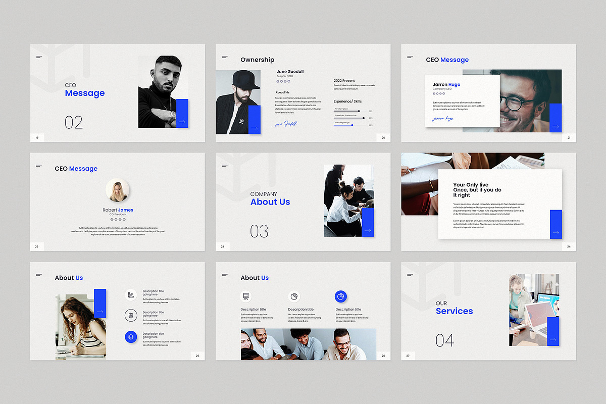 Business Plan PowerPoint Template, a Presentation Template by GoldenPixelStudio (Photo 10 of 30)