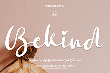Bekind | Script Font