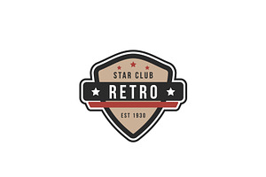 Vintage Retro Shield Logo Design, a Branding & Logo Template by AlvinStd