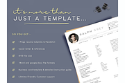 Theatre resume,cover letter template, a Resume Template by Climbwithelevator (Thumbnail 5 of 11)