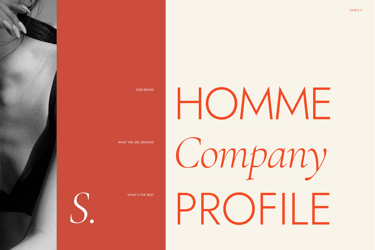 HOMME Company Profile, a Presentation Template by Simple P. (Photo 2 of 10)
