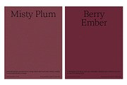 6 Berry Haze Grain Backgrounds, a Texture Graphic by CREATIVE WORKS. (Thumbnail 3 of 5)