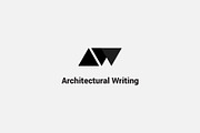 AW geometric monogram, a Branding & Logo Template by MuzaInspires (Thumbnail 2 of 5)