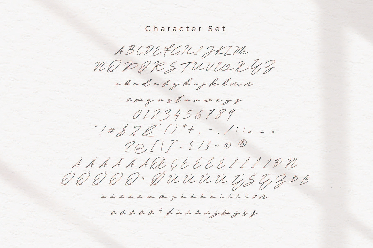 Queen Khadera - Stylish Script Font, a Script Font by Aqeel_Art (Photo 8 of 8)