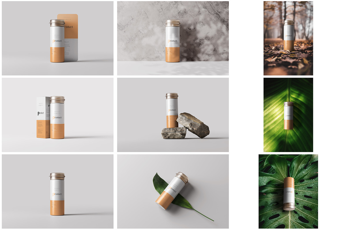 The Ultimate Bottle Mockup Bundle, a Cups & Container Mockup by pmvch (Photo 82 of 85)