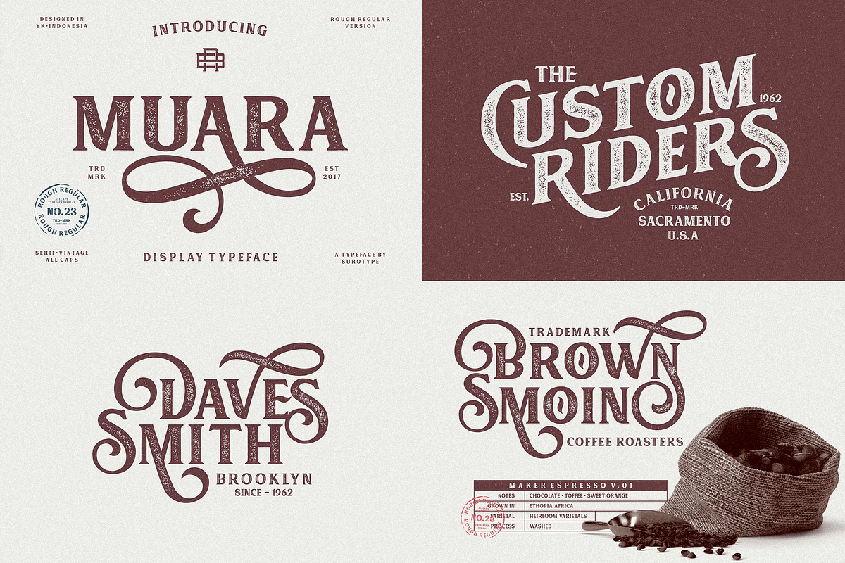 Font Bundle - Complete Collection, a Serif Font by A.Budianto (Photo 3 of 39)
