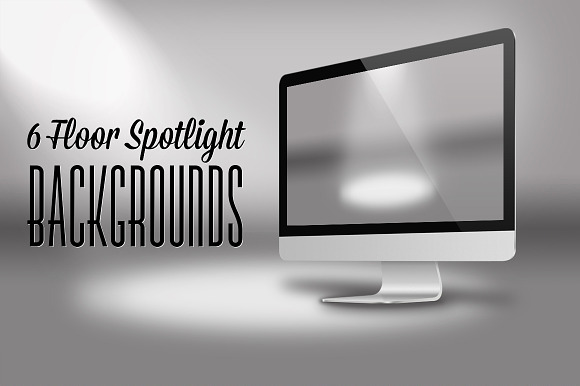 6 Floor Spotlight Backgrounds