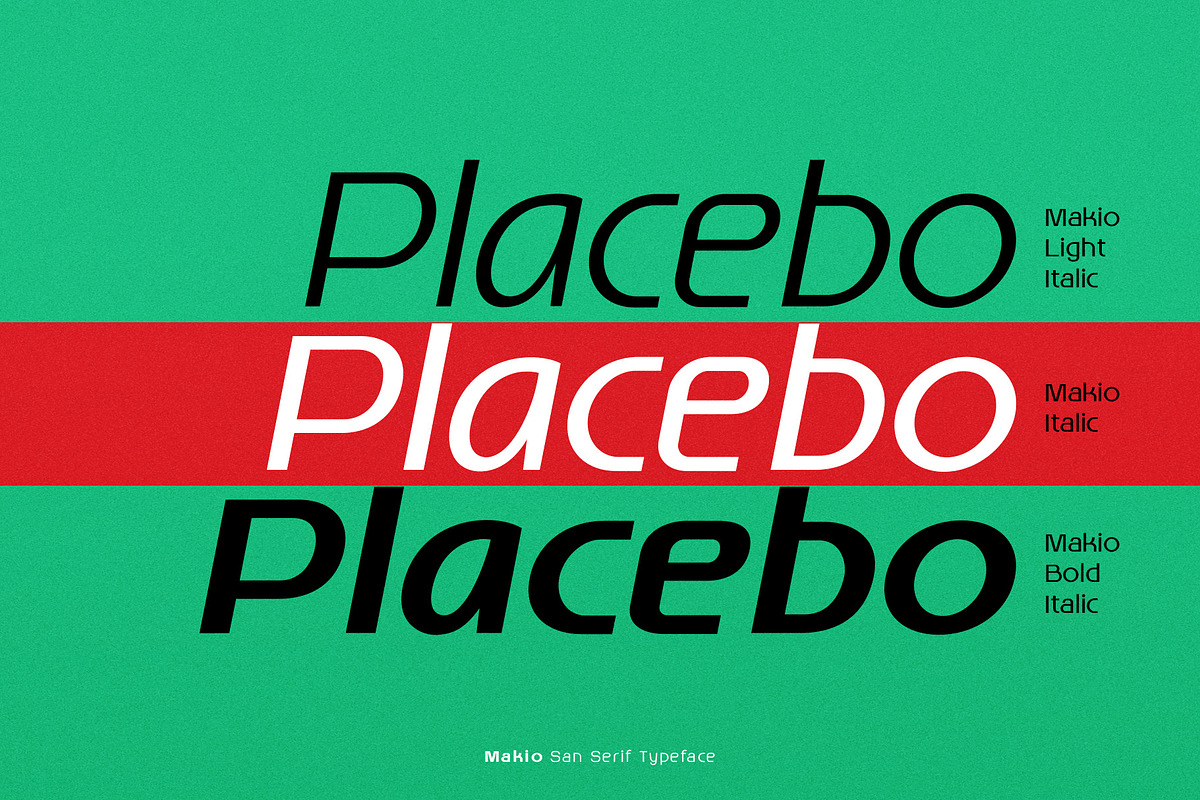 Makio - Sans Serif Typeface, a Sans Serif Font by HIRO.std (Photo 7 of 10)