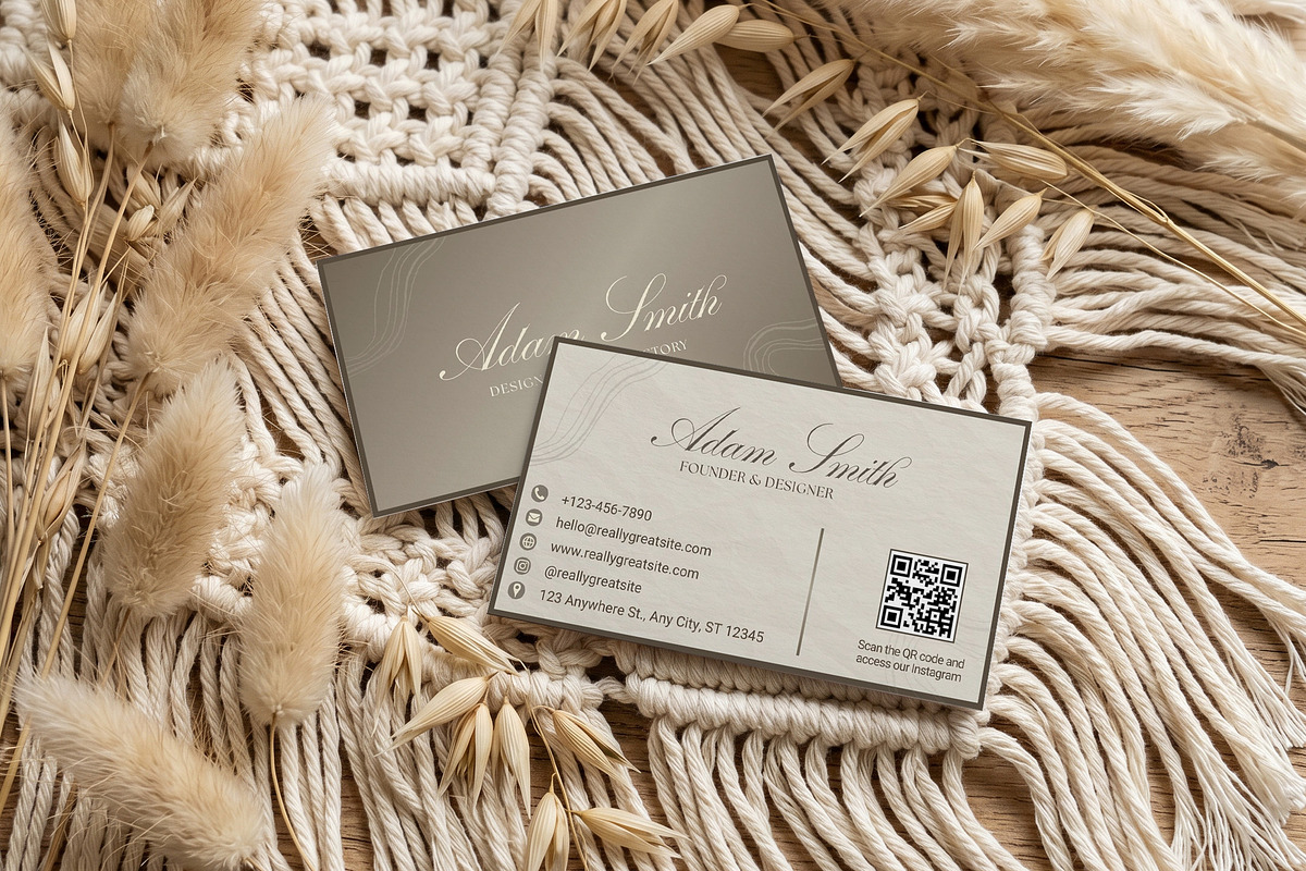 Luxury Business Card Canva Template, a Business Card Template by Arslan (Photo 4 of 6)