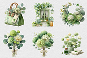 Watercolor St Patrick’s Day Clipart, an Illustration by DreamCafeArt (Thumbnail 6 of 6)