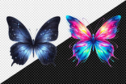 Watercolor Colorful Butterfly Png, an Illustration by Creative Art (Thumbnail 8 of 9)