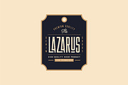 Las Valles Textured Typeface, a Sans Serif Font by Kaligra.co (Thumbnail 12 of 19)