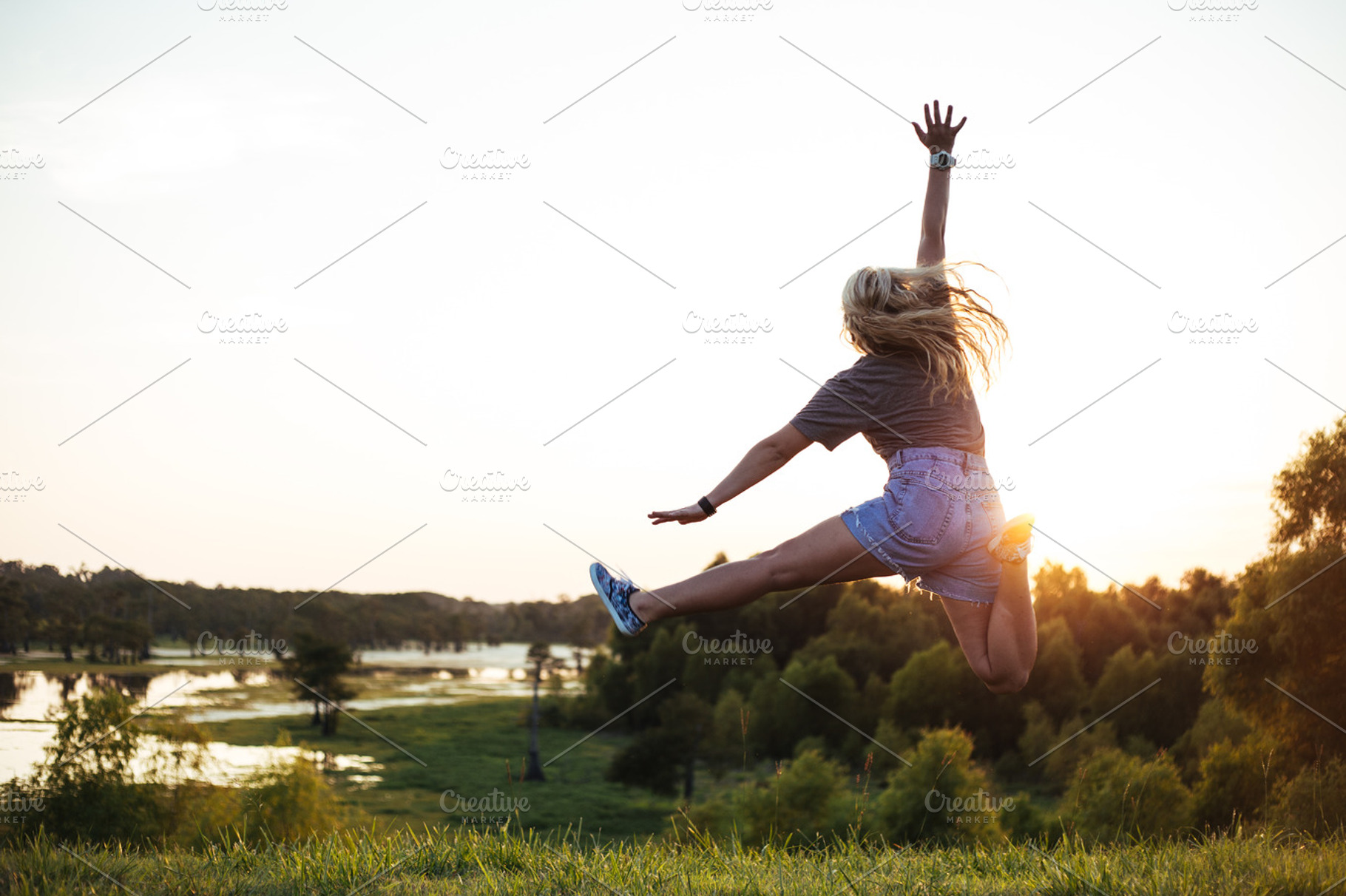 Sunset Drop Kick