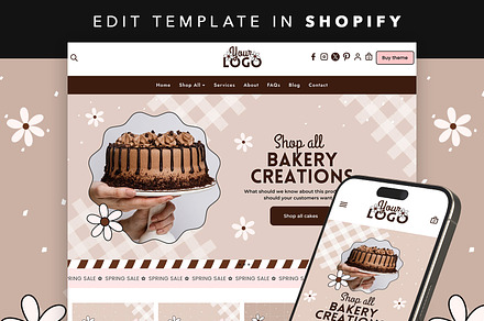 Bakery Cake Shopify Theme Store