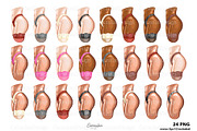 Elegant Female Body Illustrations, a Person Illustration by Serghei Caraulan (Thumbnail 15 of 15)