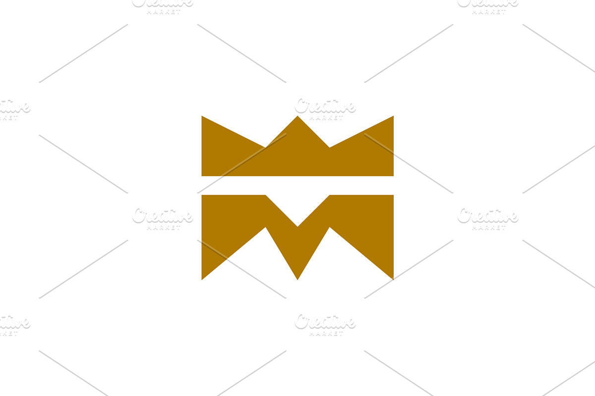 Luxury Letter M Majestic Crown Logo, a Branding & Logo Template by kurostd