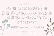 Fleuriste Duoline Font, a Script Font by Anna Zakharchenko (Thumbnail 4 of 11)