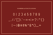 Manvium Font, a Serif Font by albert_kalingga (Thumbnail 4 of 5)