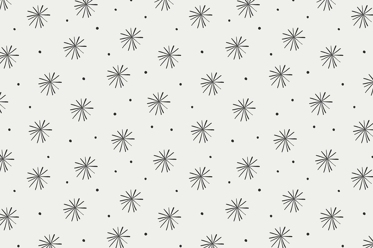 Black & white seamless patterns set, a Pattern Graphic by Good Studio (Photo 15 of 36)