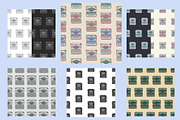 Vintage Typewriters Clipart Pattern, a Graphic by IRSYART (Thumbnail 5 of 11)