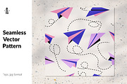 Paper planes seamless pattern, a Pattern Graphic by Norse Studio (Thumbnail 2 of 2)