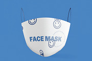 Face Mask Mockup, a Mask Mockup by skybluecreative (Thumbnail 1 of 2)