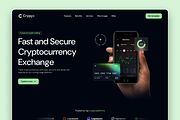 Crypgo Framer Landing Page Template, a Landing Page Template by WrapPixel (Thumbnail 3 of 8)