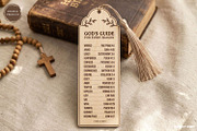 Bible Emergency Numbers Bookmarks, a Decorative Illustration by svgocean (Thumbnail 8 of 8)
