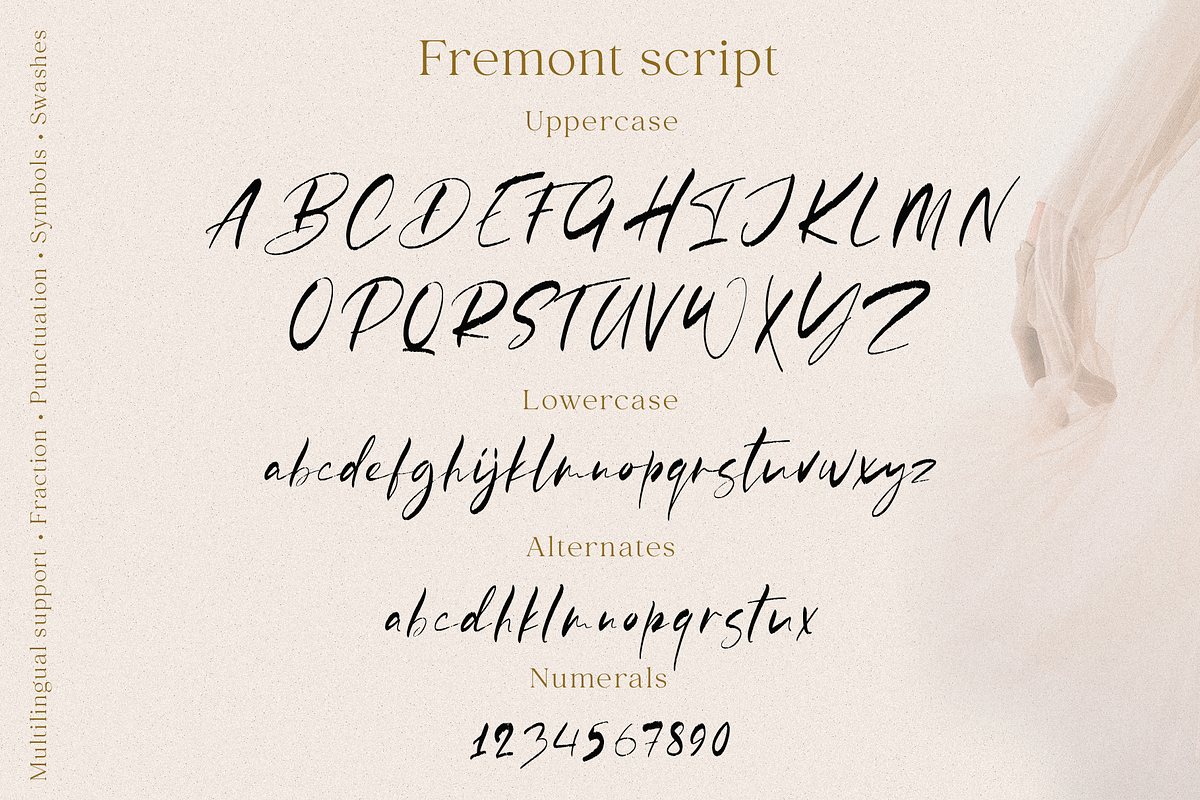 Fremont, a Script Font by Larin Type Co. (Photo 9 of 9)
