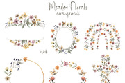 Watercolor Meadow Florals Set, a Decorative Illustration by MayaNavits (Thumbnail 2 of 8)