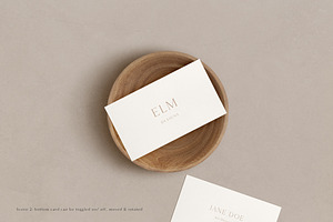 Elm - Business Card Mockup Kit