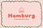 Hamburg - A Handwritten Font, a Handwritten Font by Iniistudio (Thumbnail 1 of 4)