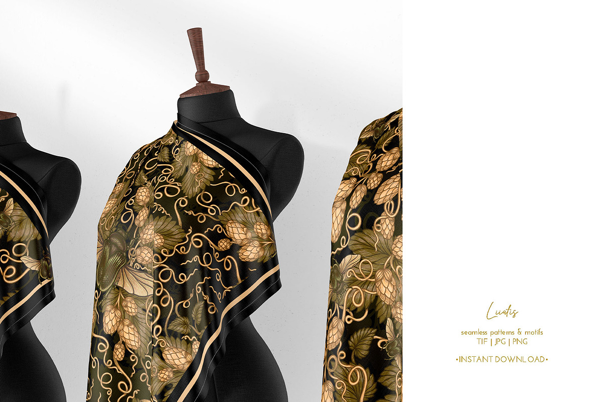 RICH HARVEST — Botanical Patterns, a Decorative Illustration by Liiafis (Photo 16 of 17)