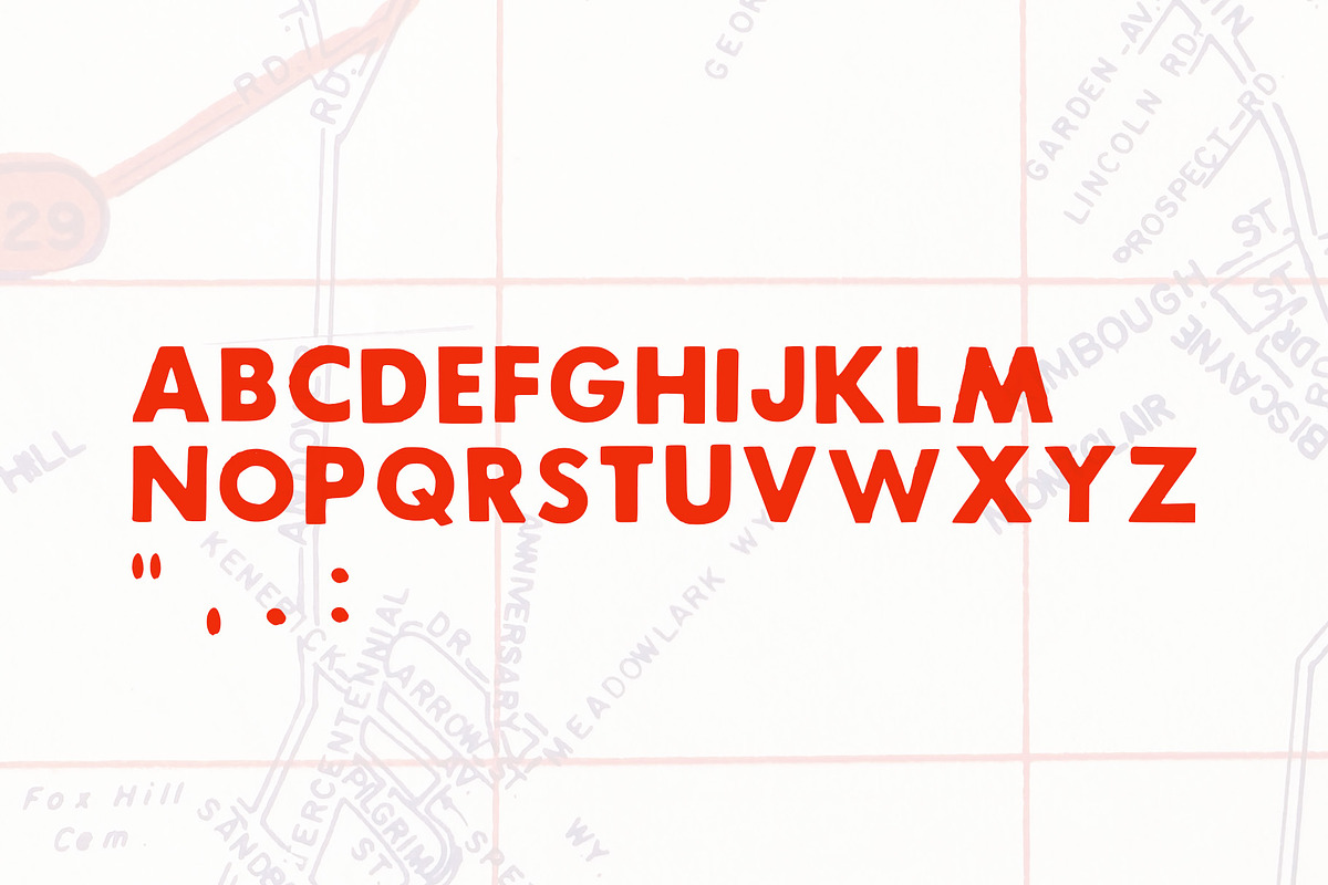 Chelmsford – Vintage Atlas Font, a Sans Serif Font by Adjustment_Layer (Photo 3 of 3)