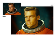 Vintage Film Glow Photo Effect, a Brushes & More by DesignerCandies (Thumbnail 4 of 7)