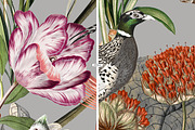 Antique Plumage – Botanical Pattern, a Pattern Graphic by YARROO (Thumbnail 4 of 10)