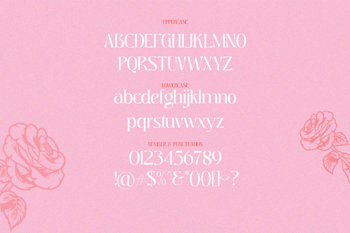 Deranie - Modern Elegant Serif Font, a Serif Font by Qweera Studio (Photo 11 of 12)