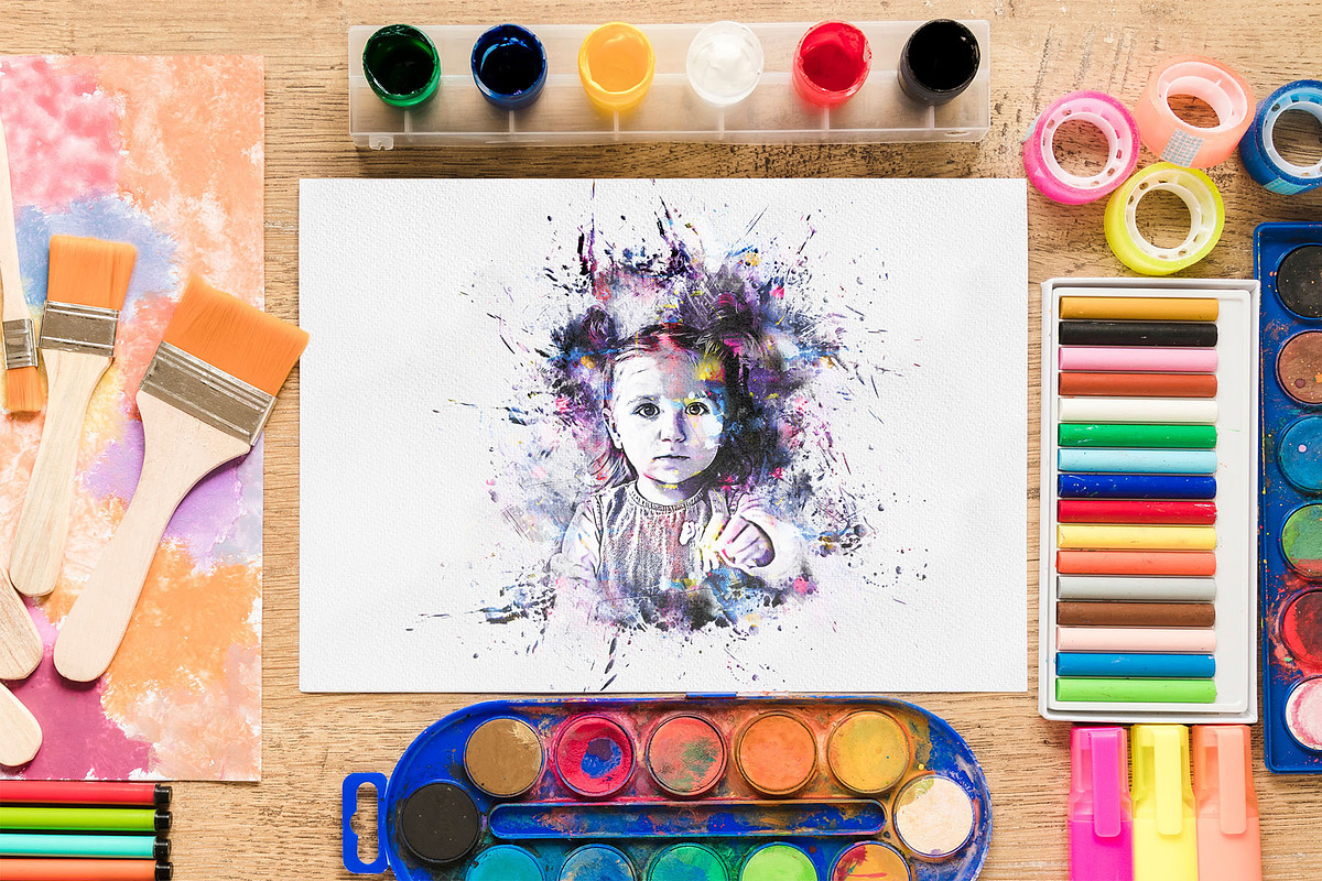 Alcohol Ink Photo Effect, an Action Add-On by MRI STUDIO (Photo 4 of 12)