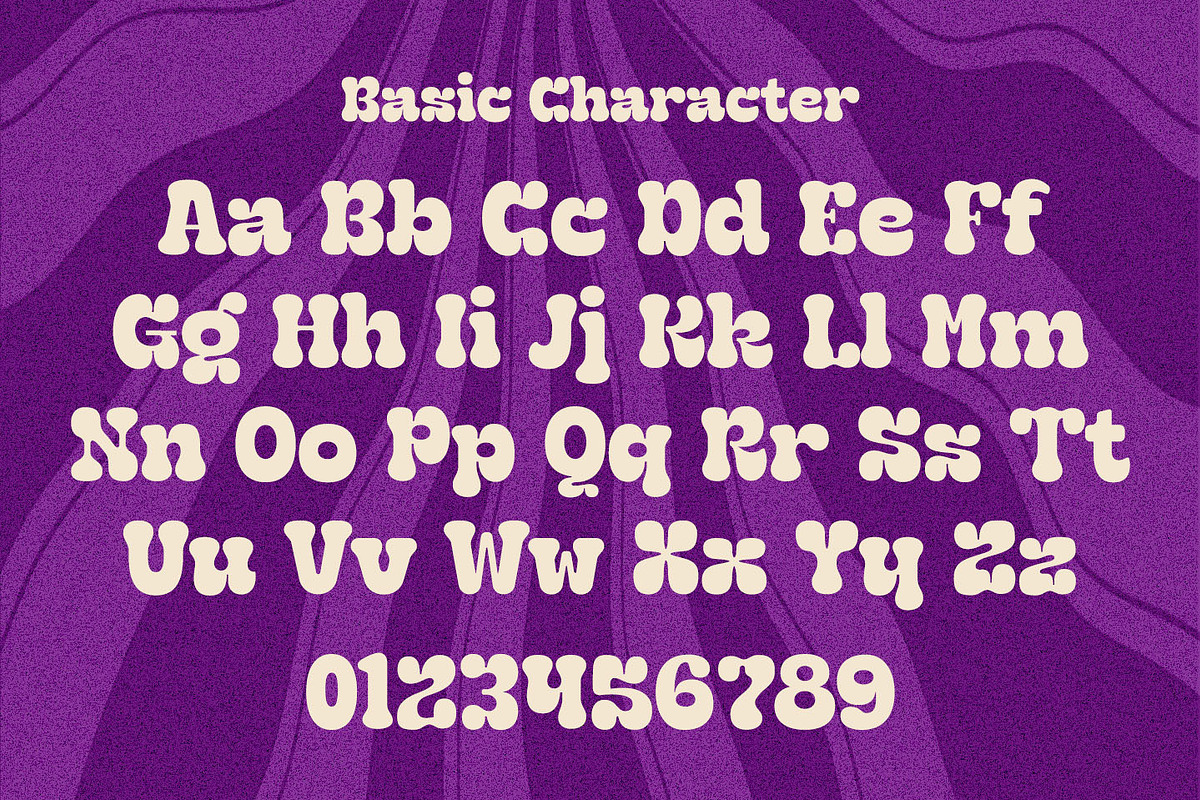 Geska Rolling - Groovy Retro Font, a Slab Serif Font by Kulokale (Photo 9 of 10)