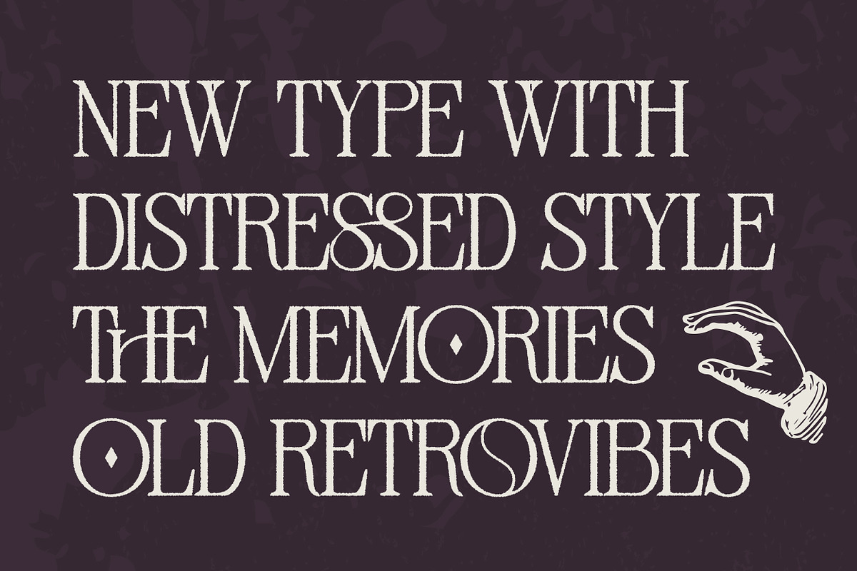 Distressed Sherlock – Elegant Serif, a Serif Font by Mahesans Co (Photo 2 of 10)