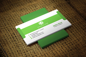 Greendow Corporate Business Card