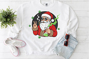 Santa Smoking PNG, an Illustration by Craft Nest (Thumbnail 2 of 6)