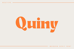 Quiny Groovy Font