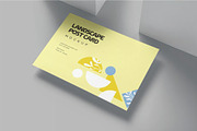 A4-A5-A6 Landscape Post Card Mockups, an Advertising Mockup by megostudi0 (Thumbnail 4 of 6)